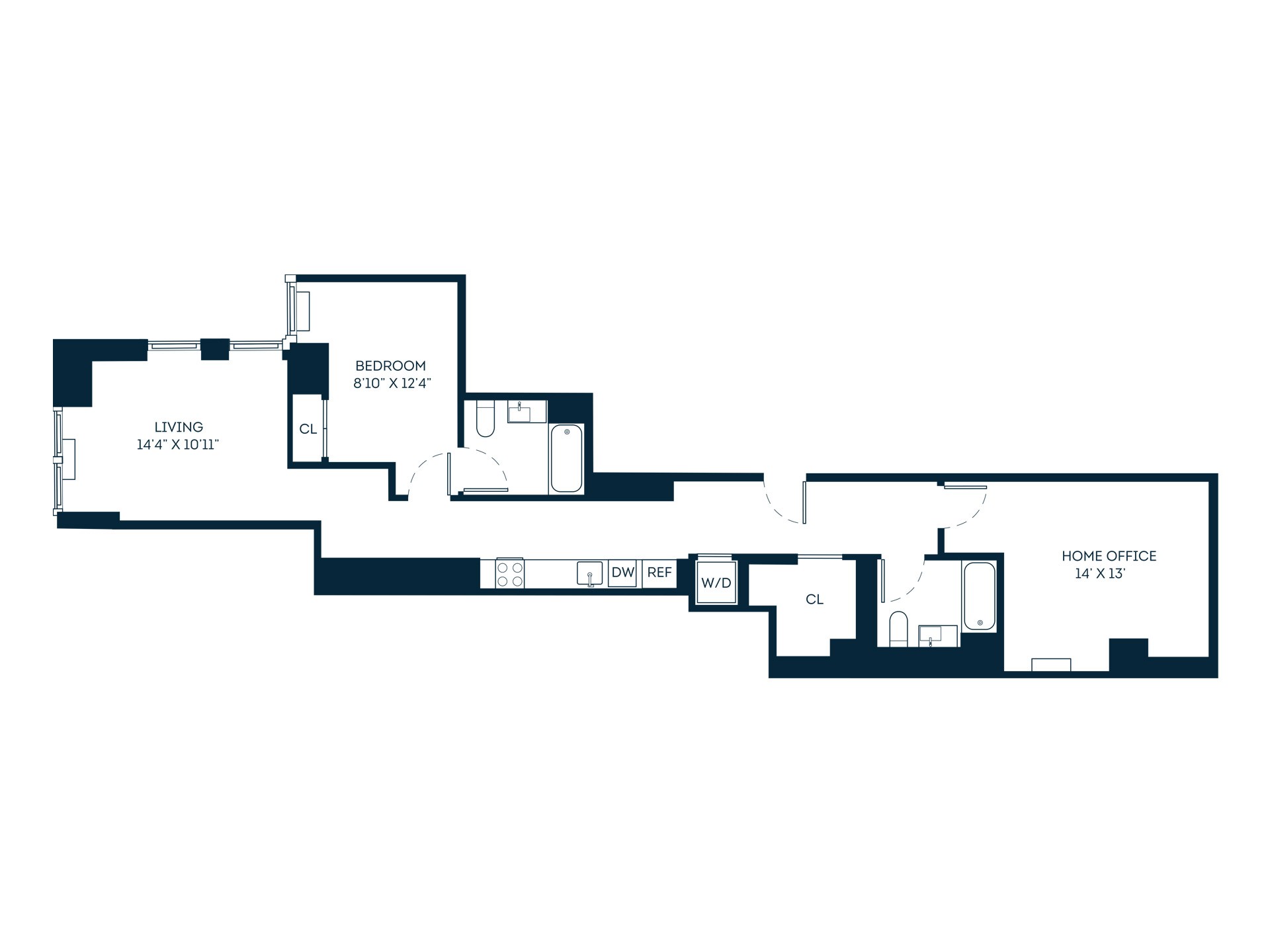 Floor plan layout diagram for 20ba20h